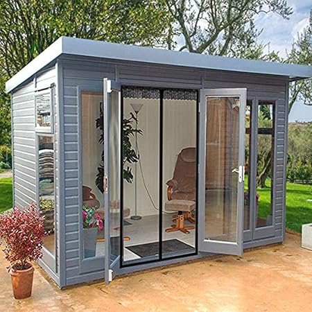 Yyyc Upgraded Magnetic Screen Door With Heavy Duty Mesh Curtain
