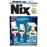 Amazon.com: Nix Complete Lice Treatment Kit, Lice Treatment for Hair ...
