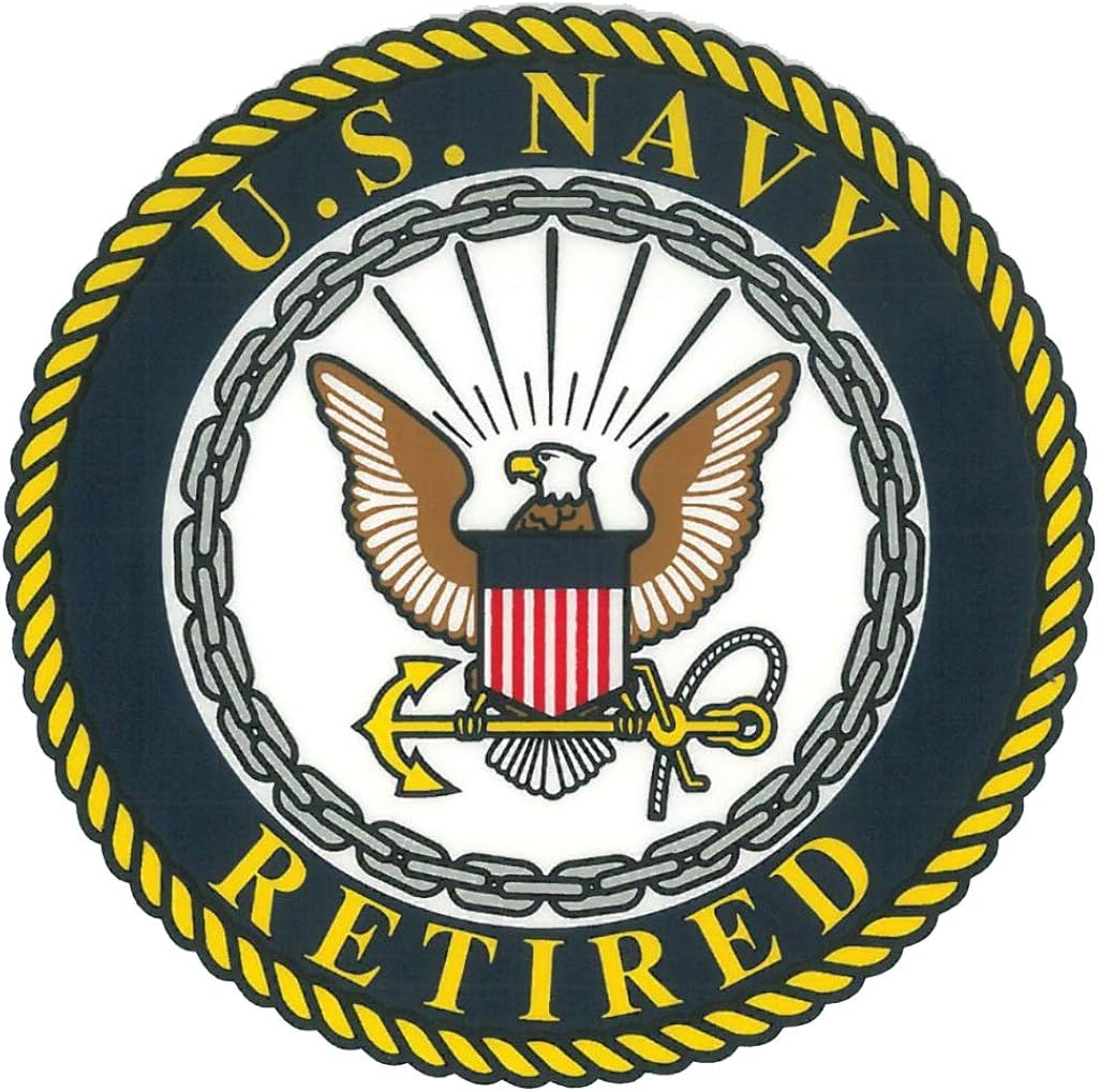 Mitchell Proffitt United States Navy Retired Seal Car Decal