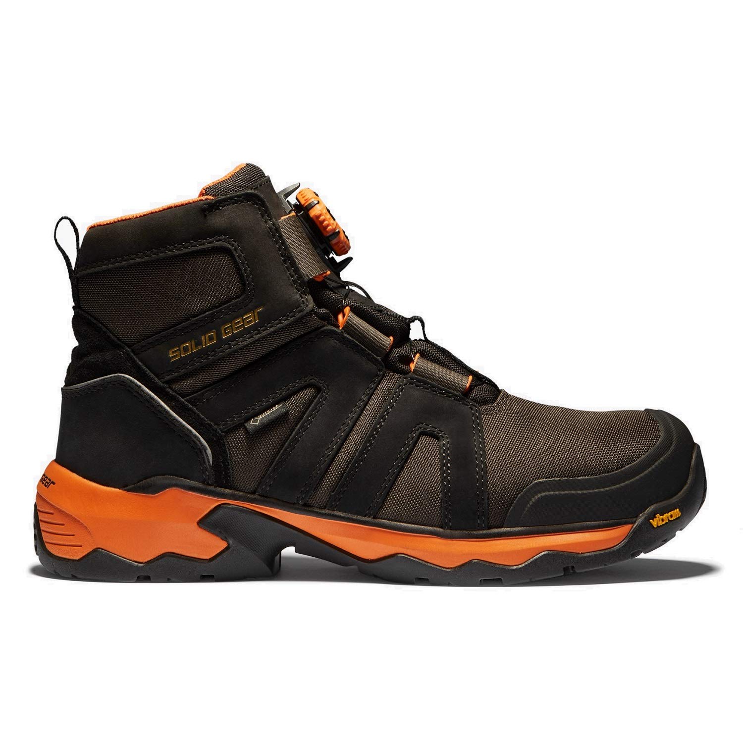 Solid Gear - Tigris AG MID GTX Men's Work Safety Boot - Black or Brown - One Size