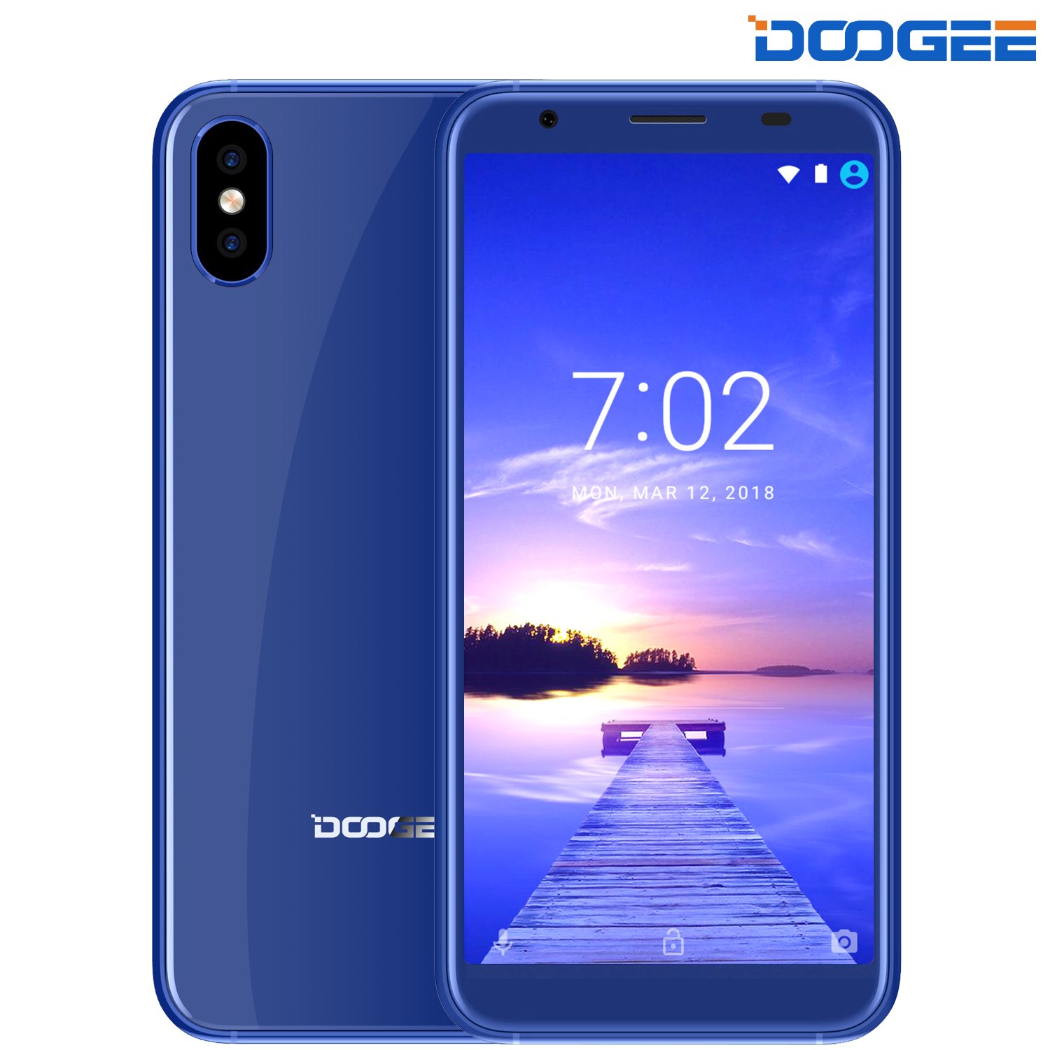 Mobile Phones Cheap, DOOGEE X55 3G Unlocked Smartphones, 7.0 Android