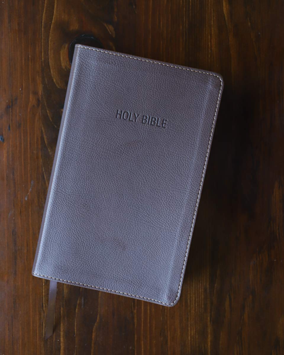 NIV, Foundation Study Bible, Leathersoft, Brown, Red Letter NIV, Foundation Study Bible, Leathersoft, Brown, Red Letter Imitation Leather