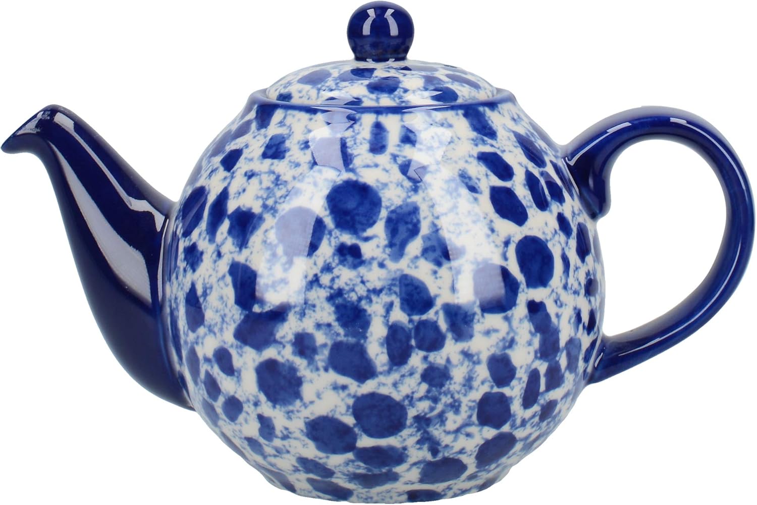 London Pottery C001007 Globe Teapot with Strainer, 2Cup