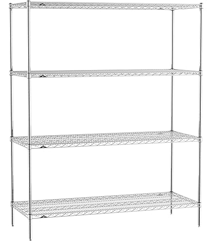 Amazon.com: Metro 1848NC Super Erecta Nickel Chrome Plated Steel