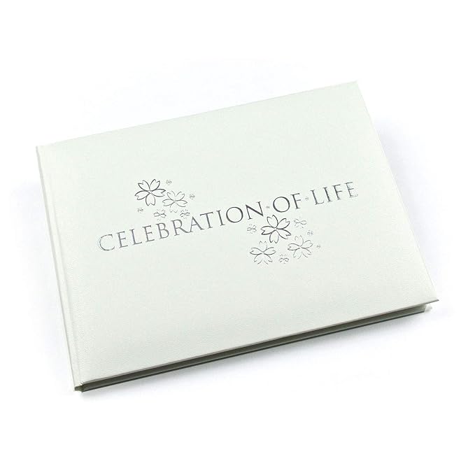 Esposti Celebration of Life Condolence Book Funeral Guest Book