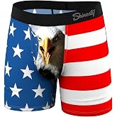 Shinesty Magnum Ball Hammock Boxer Brief, Pouch Underwear for Men with Fly | 47% Bigger Pouch, Supportive Mens Underwear, Breathable, Anti Ride Up, Anti-Chafing, Moisture Wicking, Soft, Modal Underwear