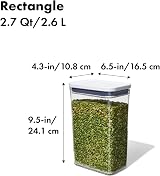 OXO Good Grips POP Container Rectangle Medium 2.5 L view 2