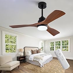 OMYU 42 Inch Ceiling Fans with Lights and