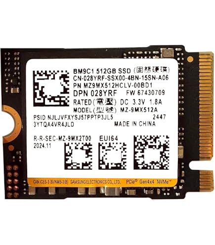 Amazon.com: WD SN740 512GB SSD M.2 2230 30mm NVMe PCIe 4.0 Gen 4 x