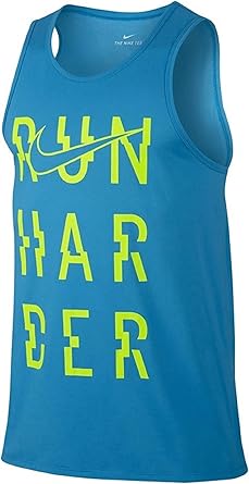 light blue nike tank top
