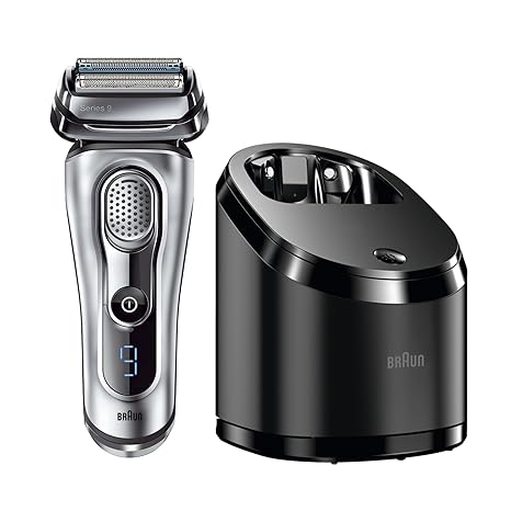 Braun Series 9 9090cc elektrischer Rasierer / Rasierapparat (mit Reinigungsstation (Clean und Charge), 2 Reinigungskartuschen