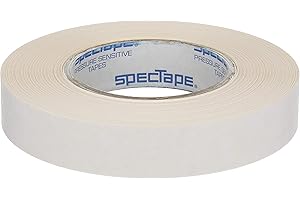 Spectape 555H136 Double-Faced Adhesive Tape, 36 yds Length x 1" Width