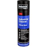 3M Industrial Cleaner and Degreaser, Citrus Base, Net Wt 18.5 oz | Removes Sticky Residue, Dirt, Grease, Grime, Tar, Oil and Ink in Seconds, Non-Corrosive