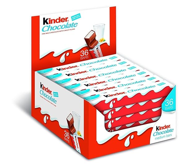KINDER MAXI CHOCOLATE ( 36 STICK BOX )