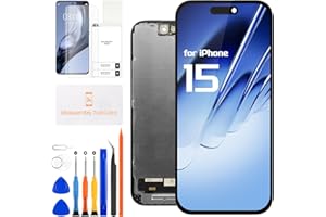 Screen Replacement for iPhone 15 LCD Display for iPhone15 LCD Screen A2846 A3089 A3092 A3090 Touch Screen Assembly Replacemen