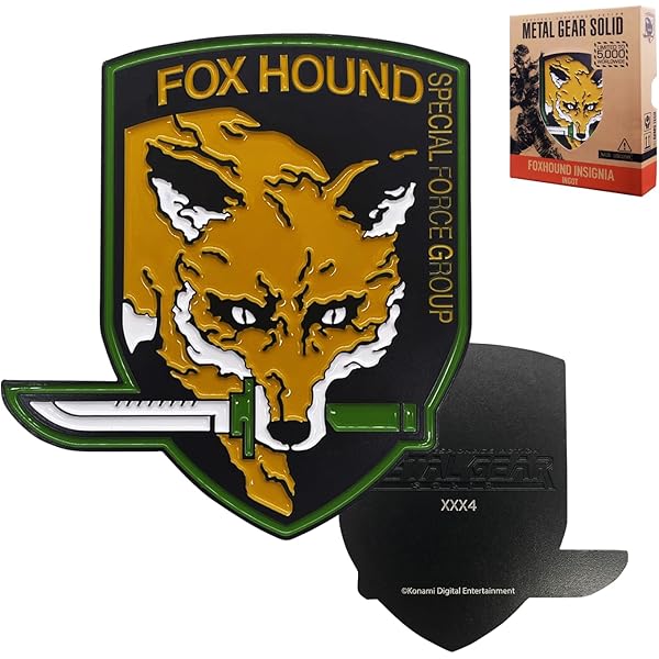 Metal Gear Solid Limited Edition Pin Badge | FOXHOUND