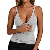 HOTGIFT Women Spaghetti Strap Camisole V Neck 2026 Sleeveless Shapewear Fashion