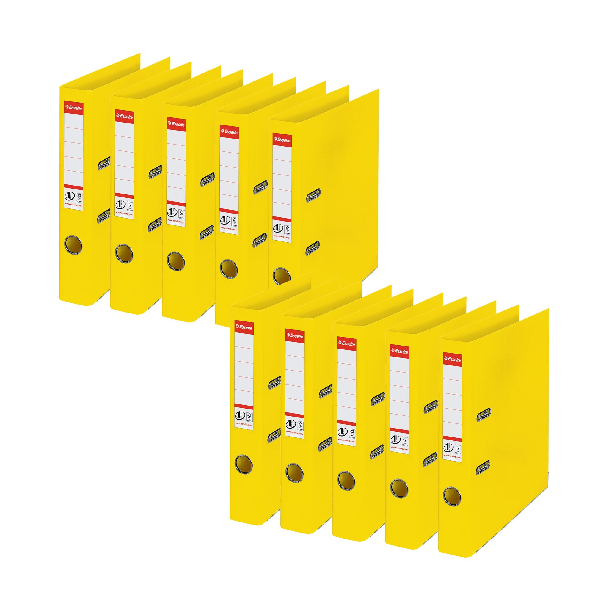 Esselte 624074; 52 mm; 318 mm; 430 g; Yellow (624074)
