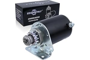 Ezamintaly Starter Replacement for Briggs and Stratton 14.5 16 16.5 17 17.5 18 18.5 19.5 HP 14 Tooth Steel Gear for Cub Cadet John Deere E100 110 D100 Toro, 593934 693551 LG693551 SE501848