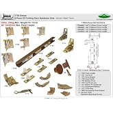 Johnson Hardware Bifold 72" 1700 Closet Door Hardware