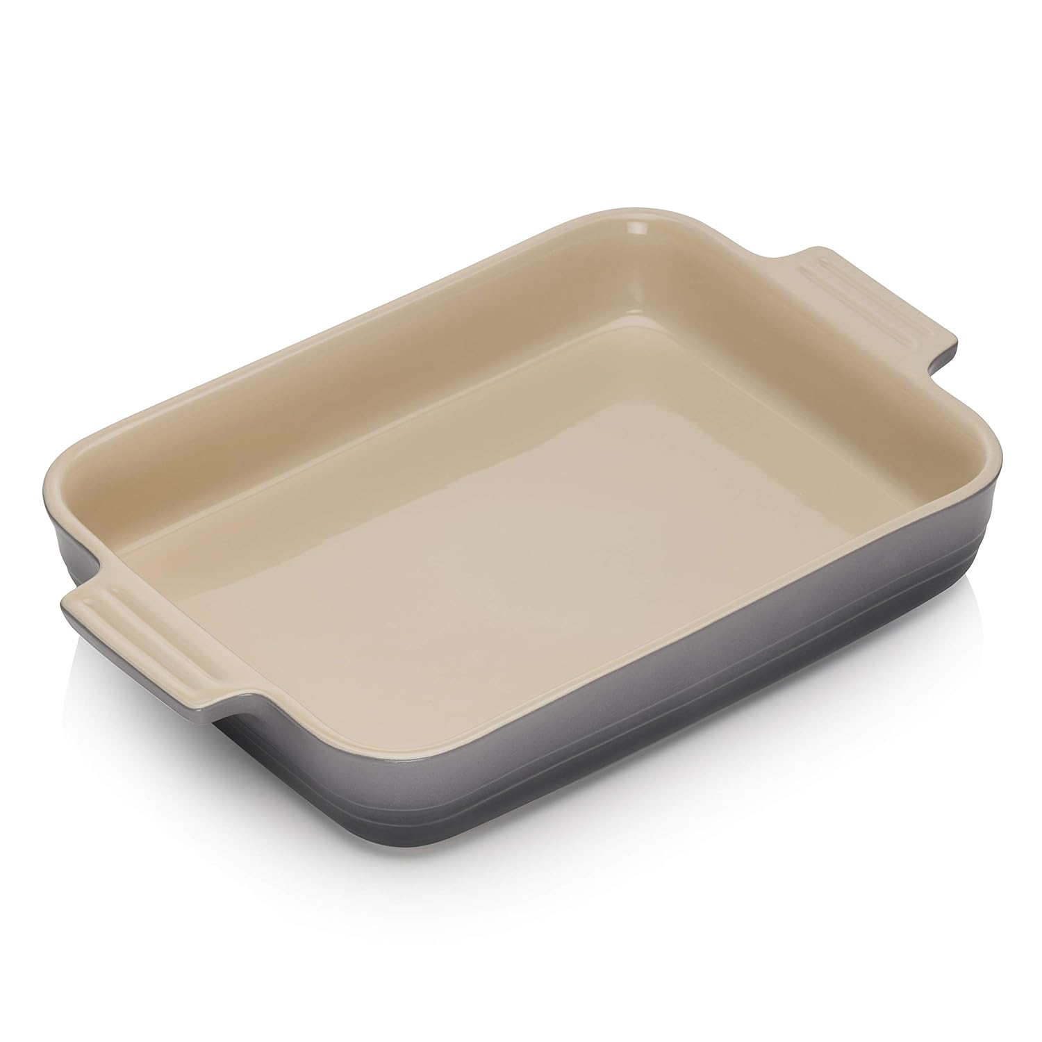 Le Creuset 91004726444000 Le Bandeja Baja Rectangular de cerámica ...