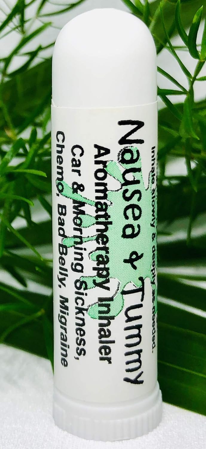 Urban ReLeaf NAUSEA & TUMMY Aromatherapy Inhaler! Relief Car, Morning Sickness, Chemo Queasiness, Bad Belly, Migraine Quease, Medication illness! Inhale Deeply for fast relief. 100% Natural, Drug Free: Health & Personal Care