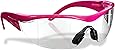 Safety Girl SC-282 Polycarbonate Navigator Safety Glasses, Clear Lens, Pink Frame