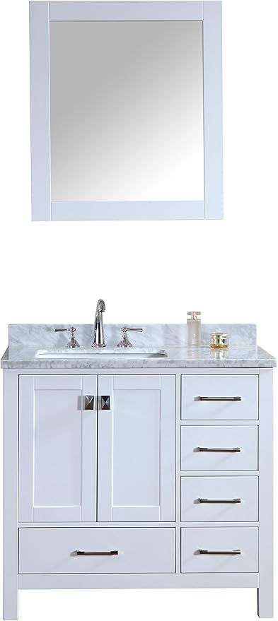 Amazon Com Ari Kitchen And Bath Akb Bella 42 Wh Vanity Set With