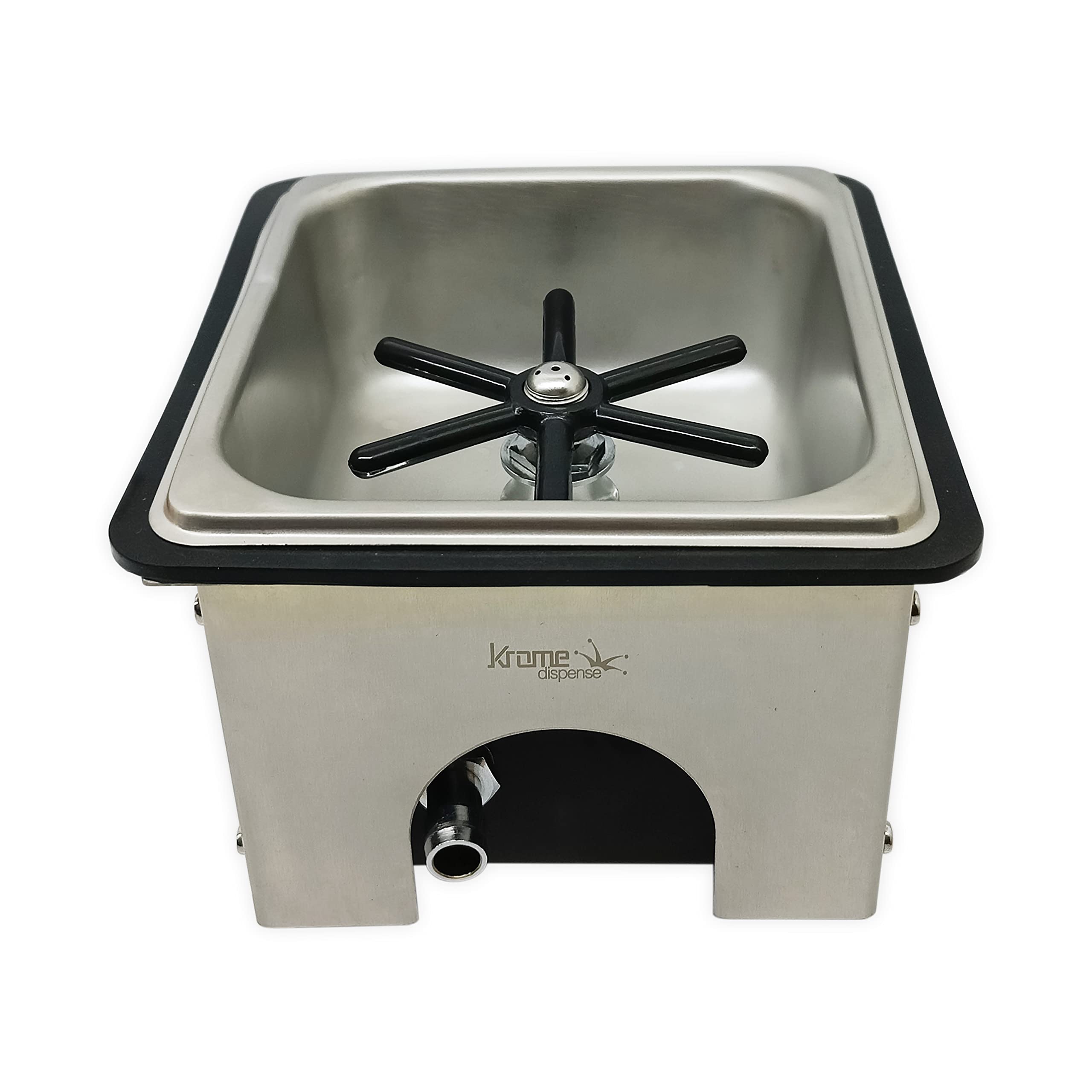 Krome Dispense SS304 Pitcher Rinser Counter Top