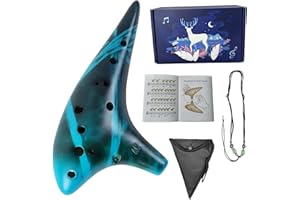 Mulucky Alto C Ocarina, 12 Tones (Blue)