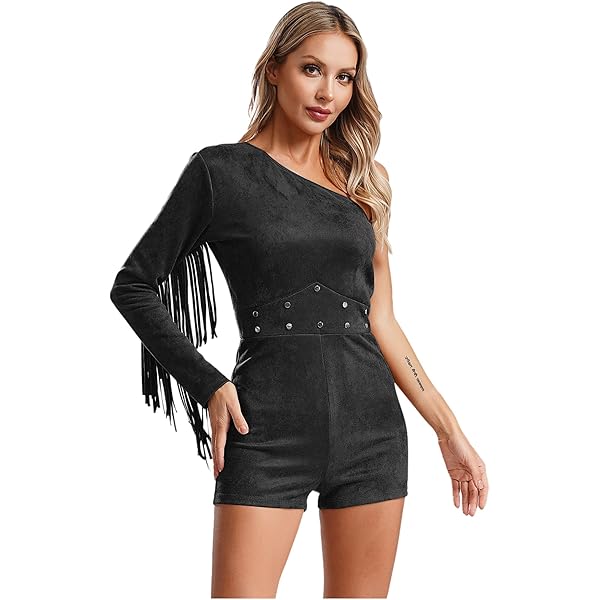 サロペット・オーバーオール・オールインワン RANCLIC one shoulder rompers one shoulder rompers