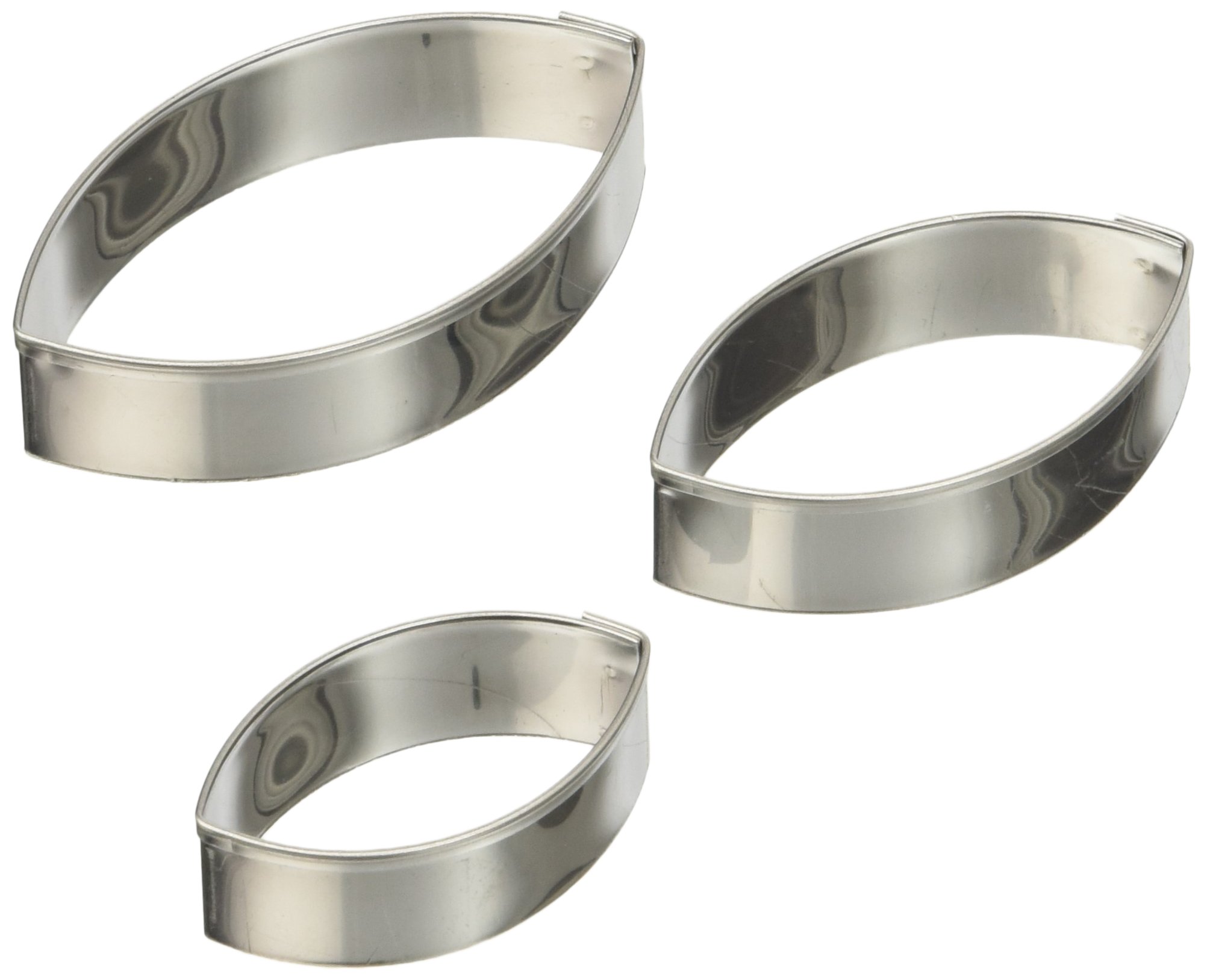 STAEDTLER Fimo Professional 8724 05 PB Cutters Navette Set of 3 Metal