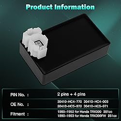 SCITOO CDI BOX Module Ignition Coil 6 Pins CDI