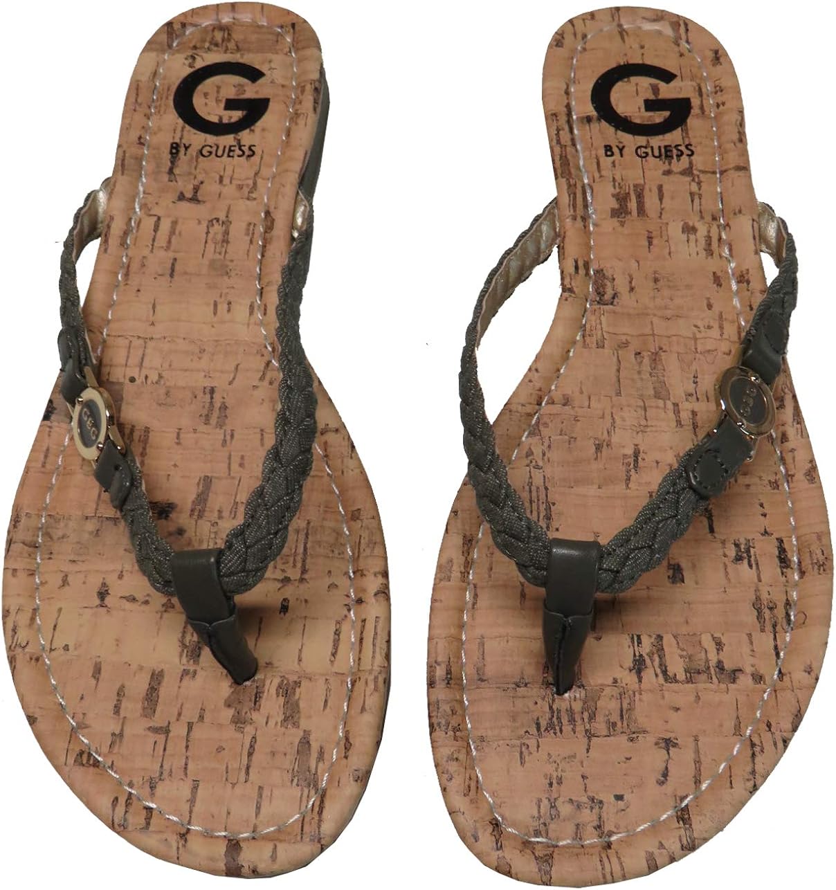 guess flip flops amazon