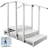 kaiwrxin Up &amp; Down Physical Therapy Step, Iron Alloy Therapy Stairs with Adjustable Handrails, 4 Heights, 650LB Capacity, Non-Slip Therapy Equipment for Home/Professional Rehabilitation Exercises 1
