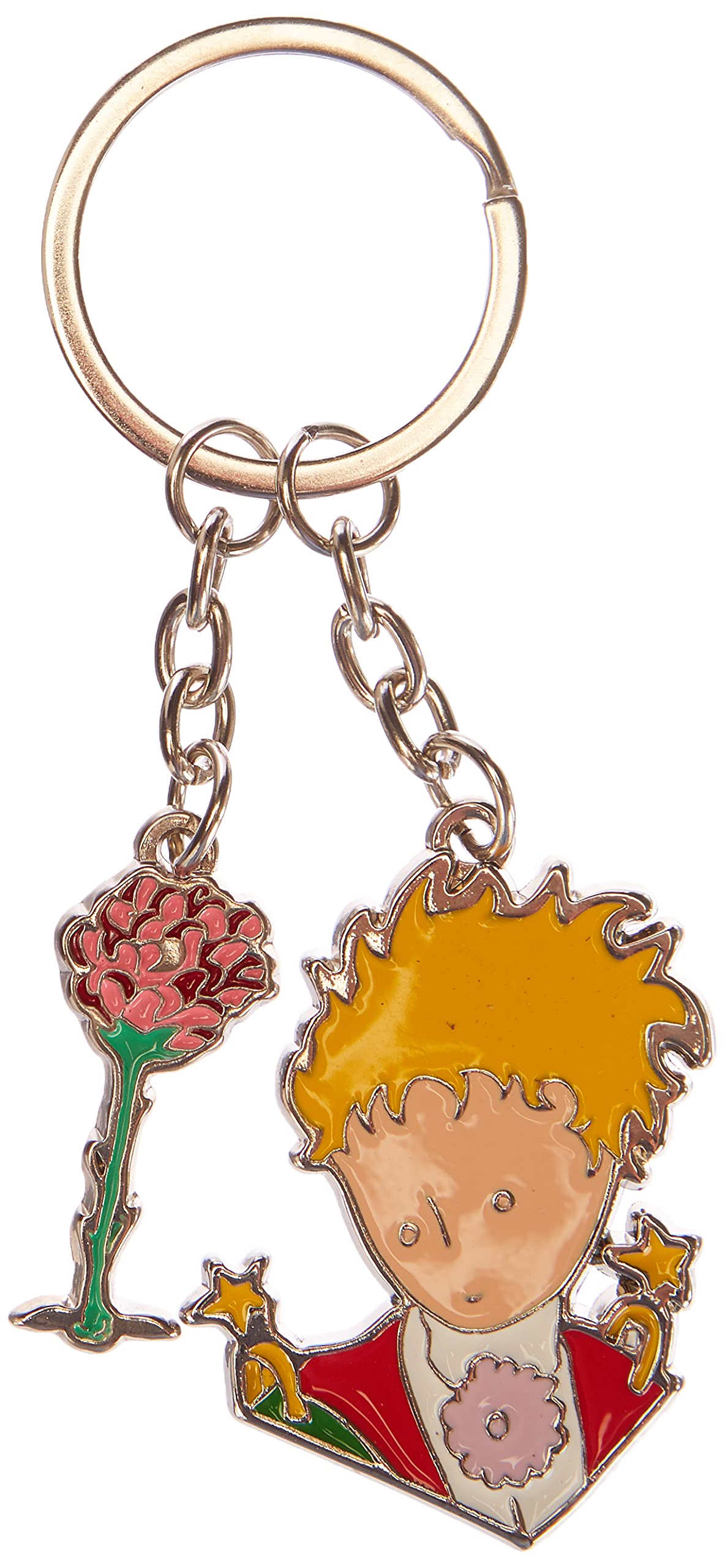 Le Petit Prince Key Chain, Metal, Multi-Coloured, Height 10cm