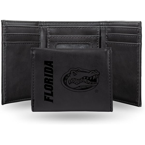 Portafoglio Trifold In Pelle NCAA Alabama Crimson Tide Ricamato – Regalo Perfetto Per I Fan