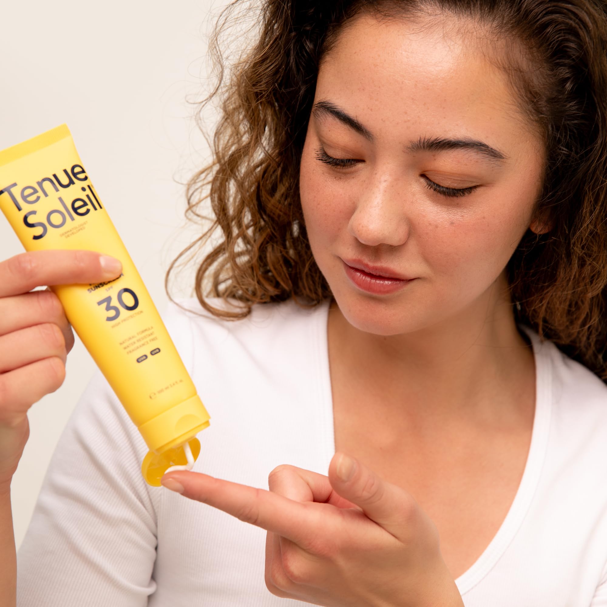 TENUE SOLEIL SPF 30 Mineral-Sonnenbrand - 100 ml - Wasserfeste Sonnencreme mit Vitamin E - Vegan, Parfümfrei - Für empfindliche Haut - Gesicht und Körper 7