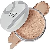 No7 Flawless Finish Loose Setting Powder - Mattifying & Blurring Setting Powder to Set Makeup for a Shine-Free, Airbrush Finish - Helps Soften the Appearance of Fine Lines - Fair (0.71 oz)