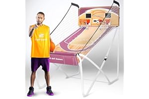 EJET-GAMES Arcade Basketball Games (Online/Offline Exclusive 2in1 Mode) Shoot Hoops Basketball Arcade/Blue