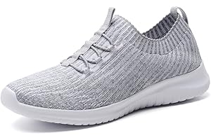 TIOSEBON Women's Slip On Walking Shoes Lightweight Casual Running Sneakers