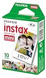 Fujifilm Instax Mini Brillo - Película fotográfica instantánea (10 hojas)