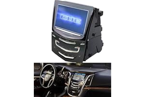 TEPHNF CUE System Touch Screen Display for Cadillac ATS CTS SRX XTS ELR 2013-2020 fit OEM 20867045 22912608 Nav Radio with 1 Heated Seat Option