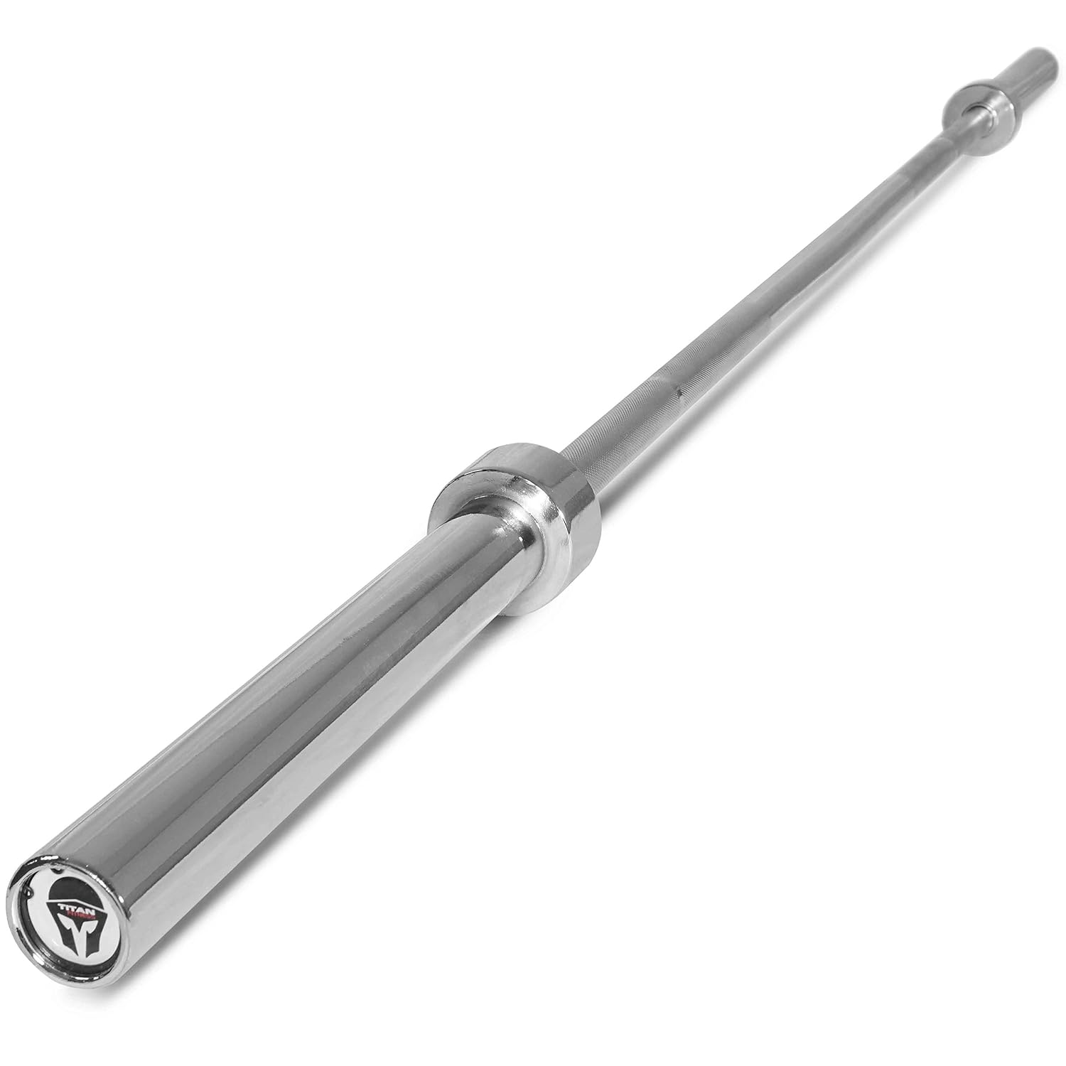 Buy Titan Fitness 86 Barbell Solid 2 Olympic Plates Weight Bar Bench Press Chrome Online At Low Prices In India Amazonin