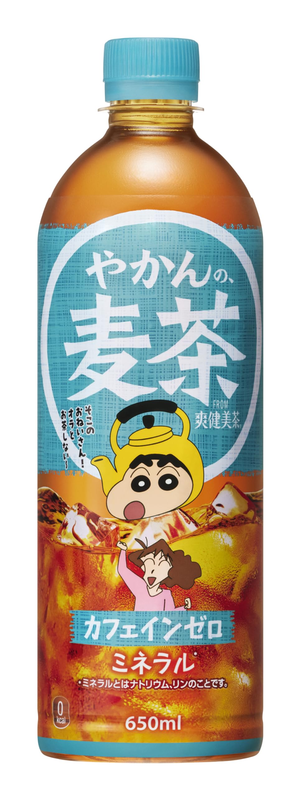 コカ・コーラ やかんの麦茶 from 爽健美茶 650mlPET×24本