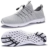 DLGJPA Men's Lightweight Quick Drying Aqua Water Shoes Athletic Sport Walking Shoes
