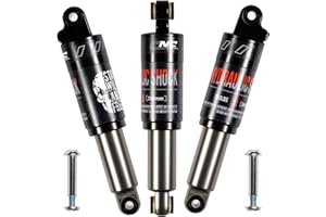 CNCLOL Mountain Bike Rear Shock 120mm/125mm/150mm/165mm/185mm/190mm/200mm,Bicycle Shock Absorber- Hydraulic Rear Suspension Shock for Mtb/Mtn/ebike/Dmn.