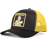 City-Flex Football Fan Patch Trucker Hat - Netted Snapback Baseball Cap with Team Design for Men & Women