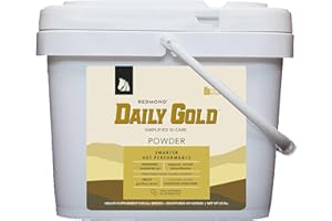 REDMOND Daily Gold Stress Relief – Natural Digestive and Ulcer Supplement for Horses