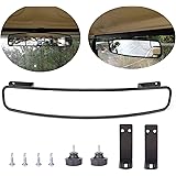 ConPus Rear View Mirror For Golf Cart Car EZGO EZ-GO Club Car Yamaha, Golf cart Panoramic Rear View Mirror,16.5" Extra Wide 1